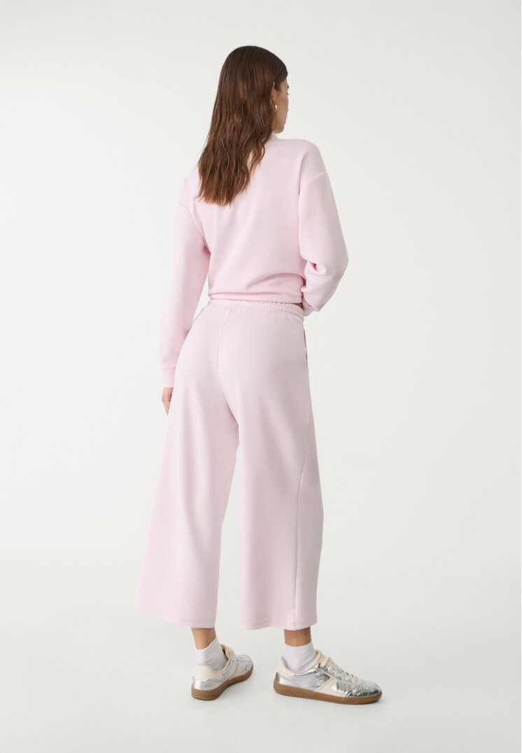 pantalon culotte fluido tacto suave