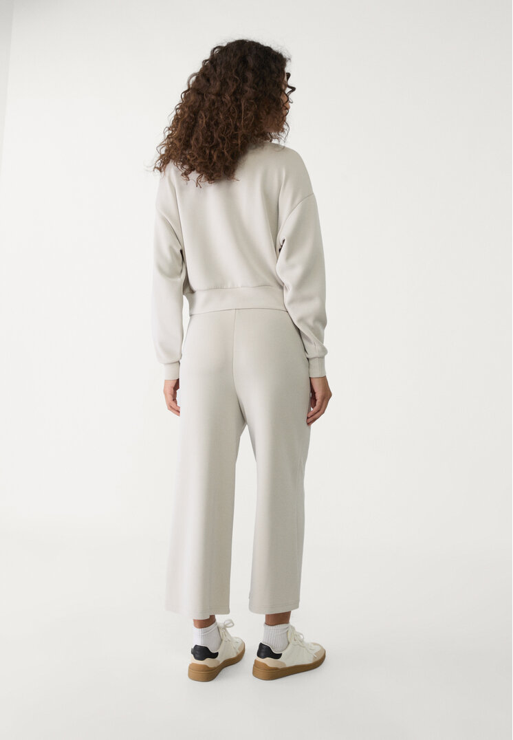 pantalon culotte fluido tacto suave