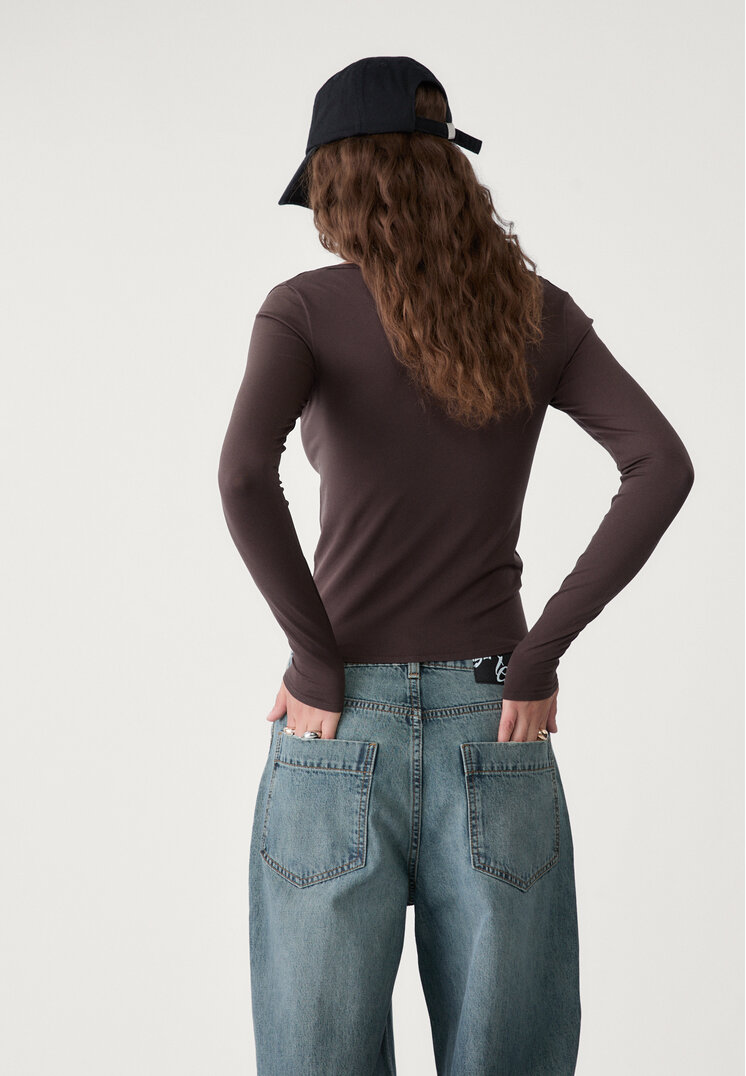 camiseta manga larga seamless
