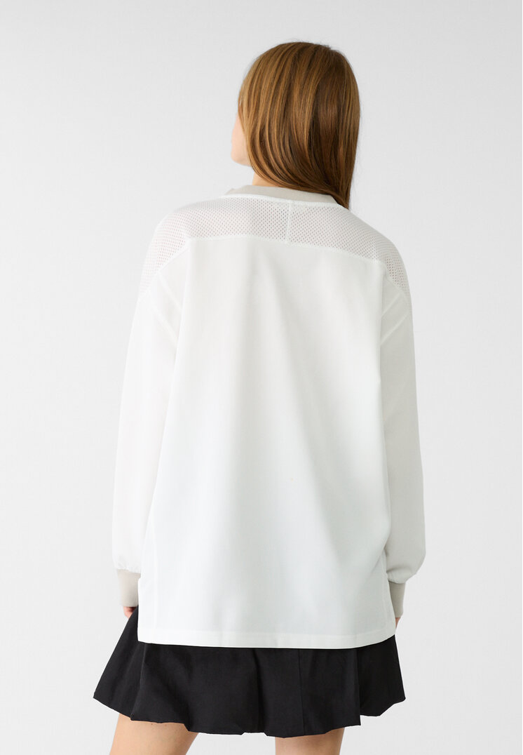 camiseta oversize numero