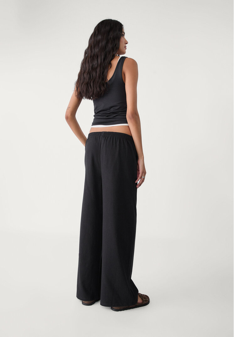 pantalon wide leg