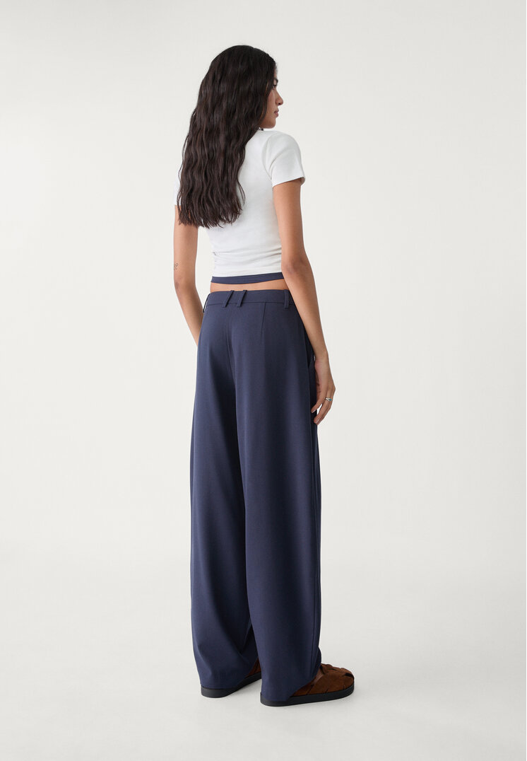 pantalon vestir baggy nervio