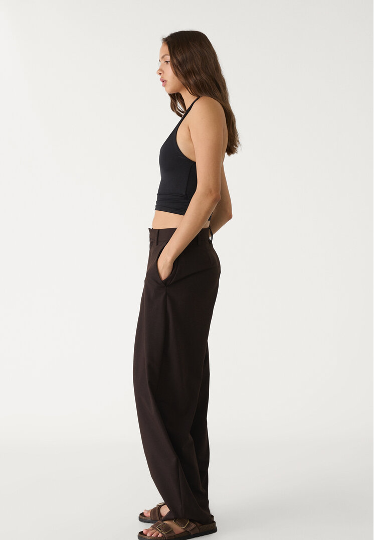 pantalon vestir baggy nervio