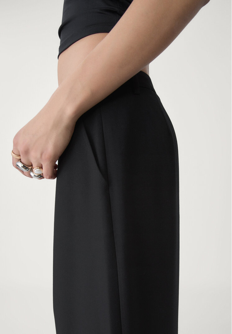 pantalon vestir baggy pinzas