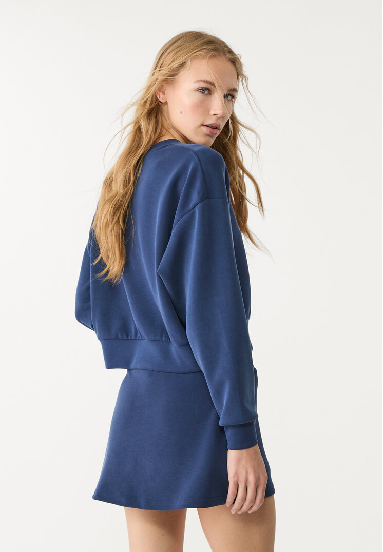 sudadera modal tacto suave