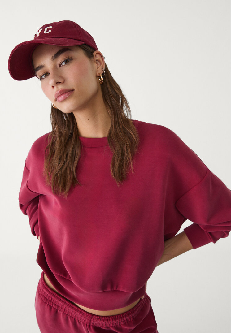 sudadera modal tacto suave