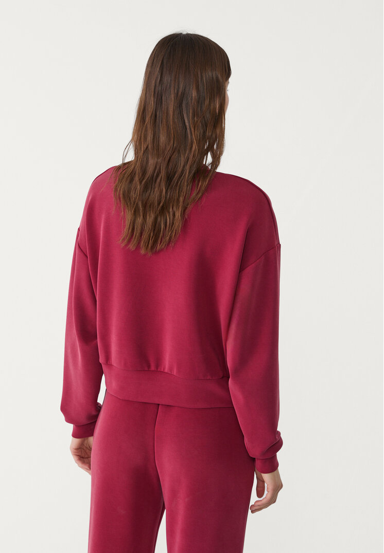 sudadera modal tacto suave