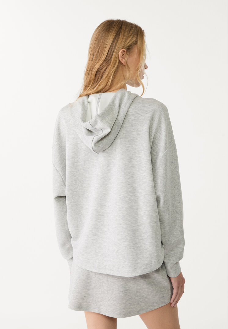 sudadera oversize tacto suave