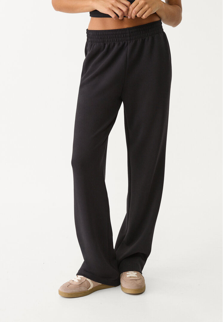 pantalon straight tacto suave