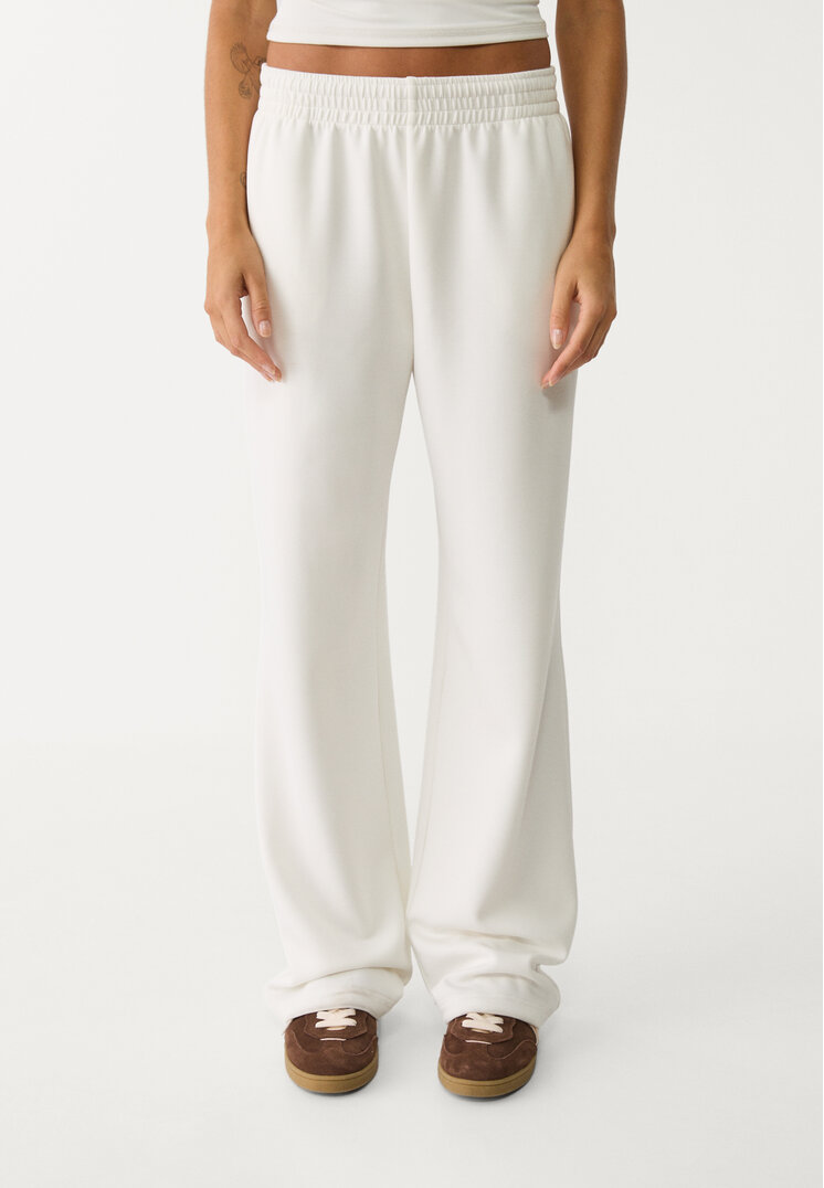 pantalon straight tacto suave