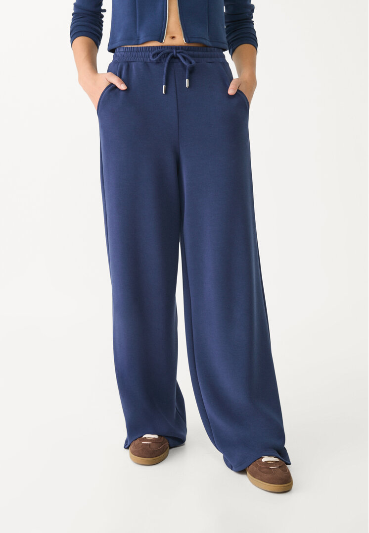pantalon palazzo tacto suave