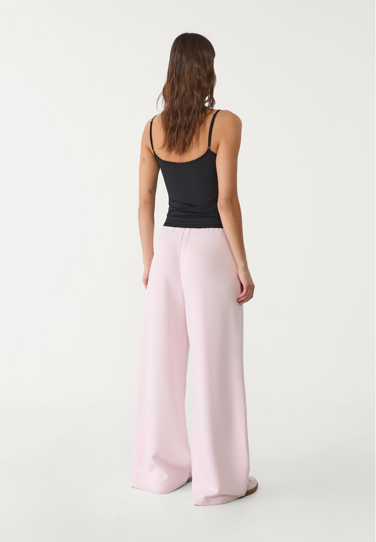 pantalon palazzo tacto suave