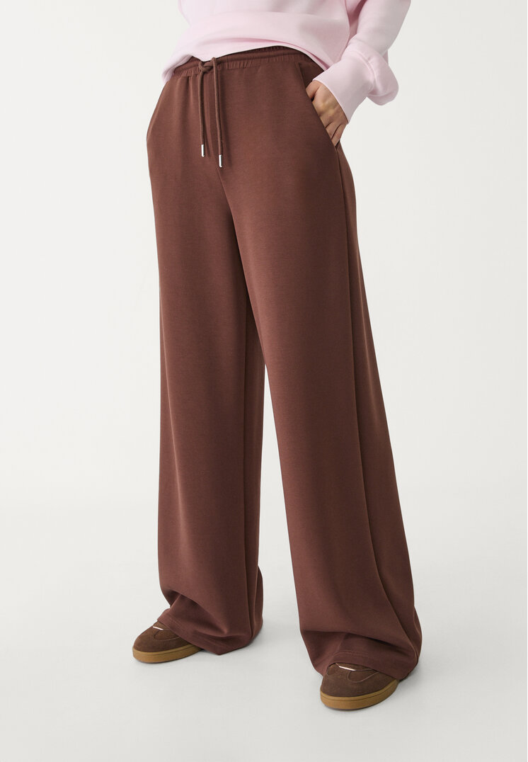pantalon palazzo tacto suave