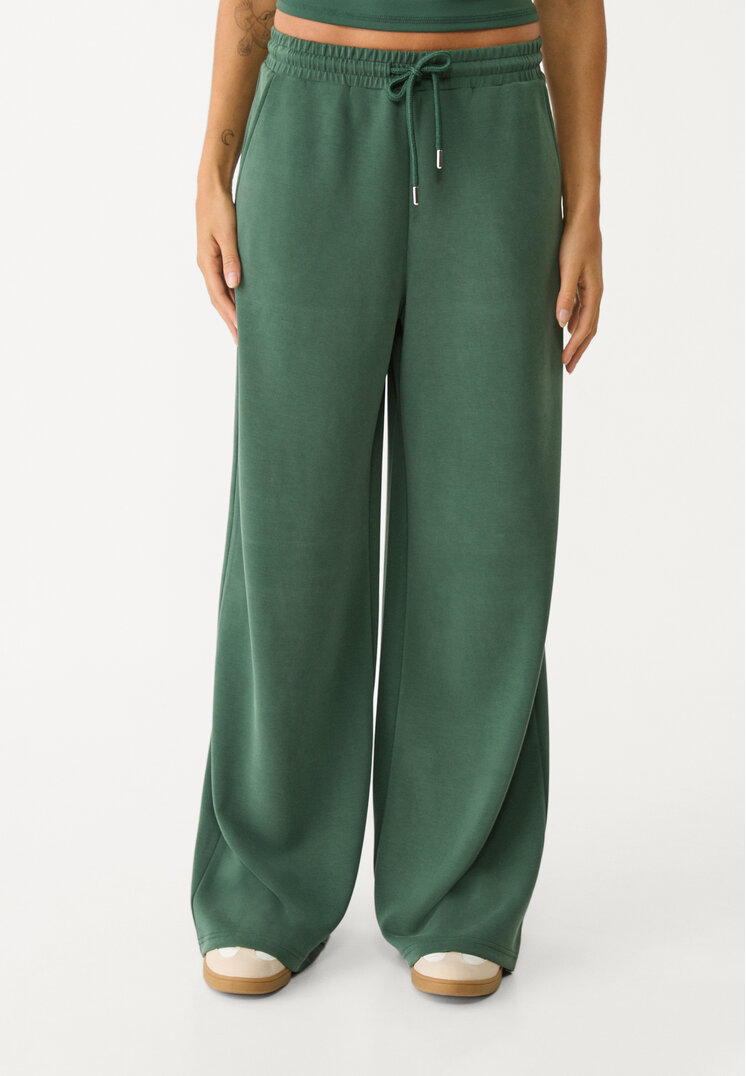 pantalon palazzo tacto suave