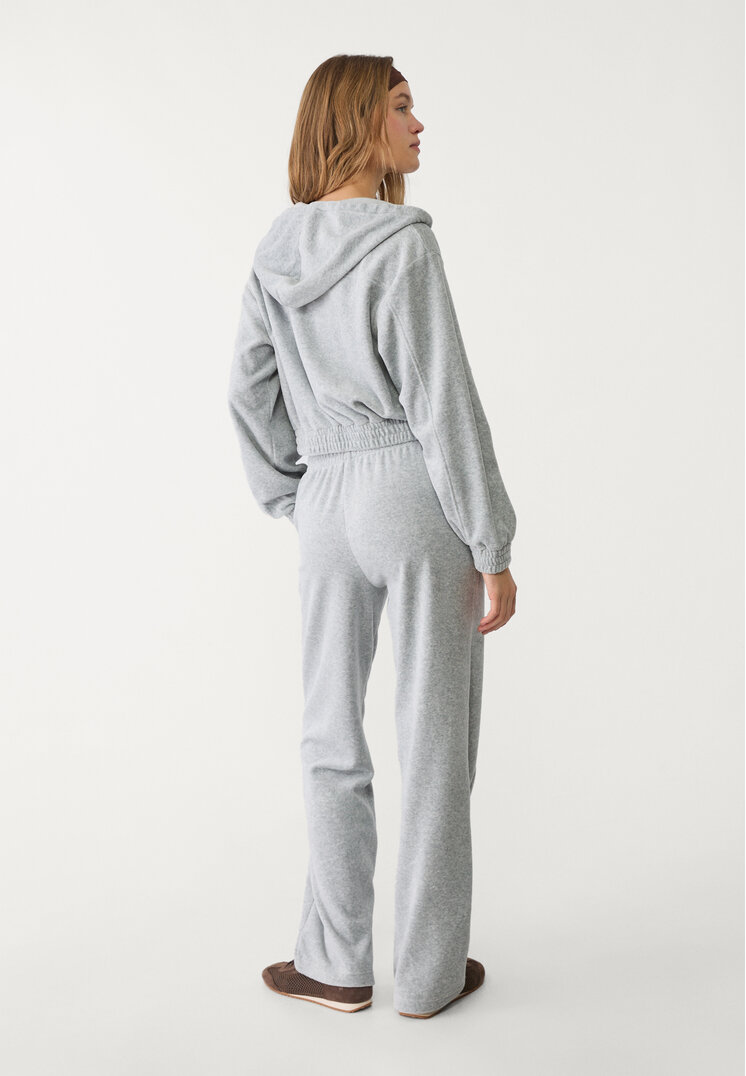 pantalon jogger terciopelo