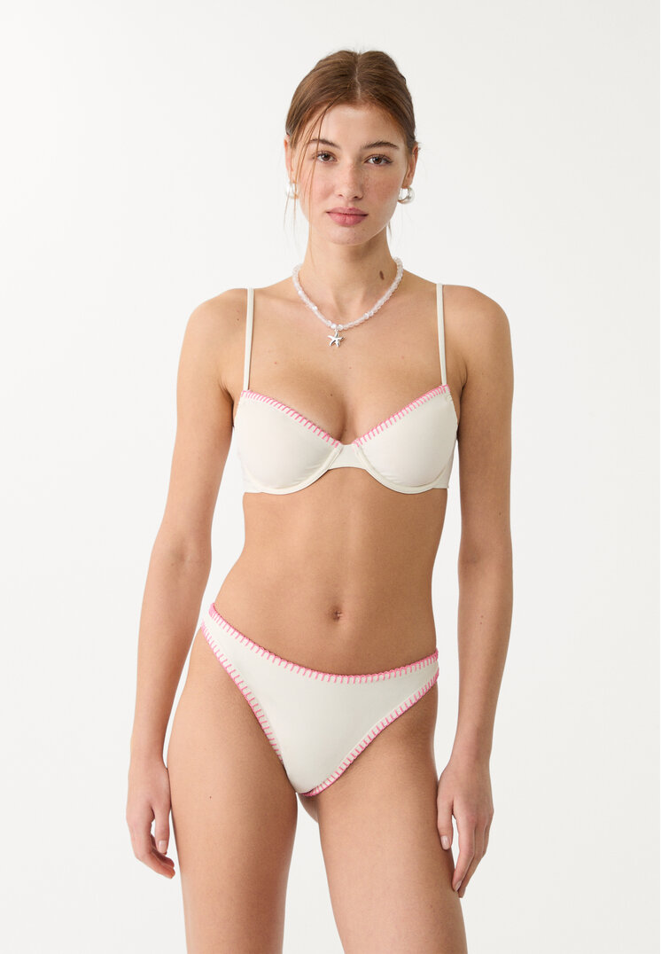 braguita bikini brasilena bordados