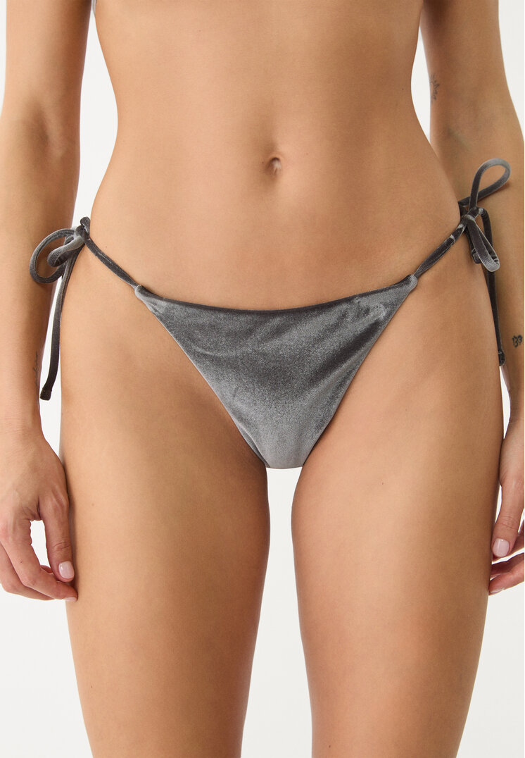 braguita bikini brasilena terciopelo