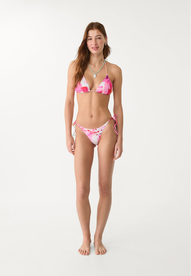braguita bikini brasilena flor