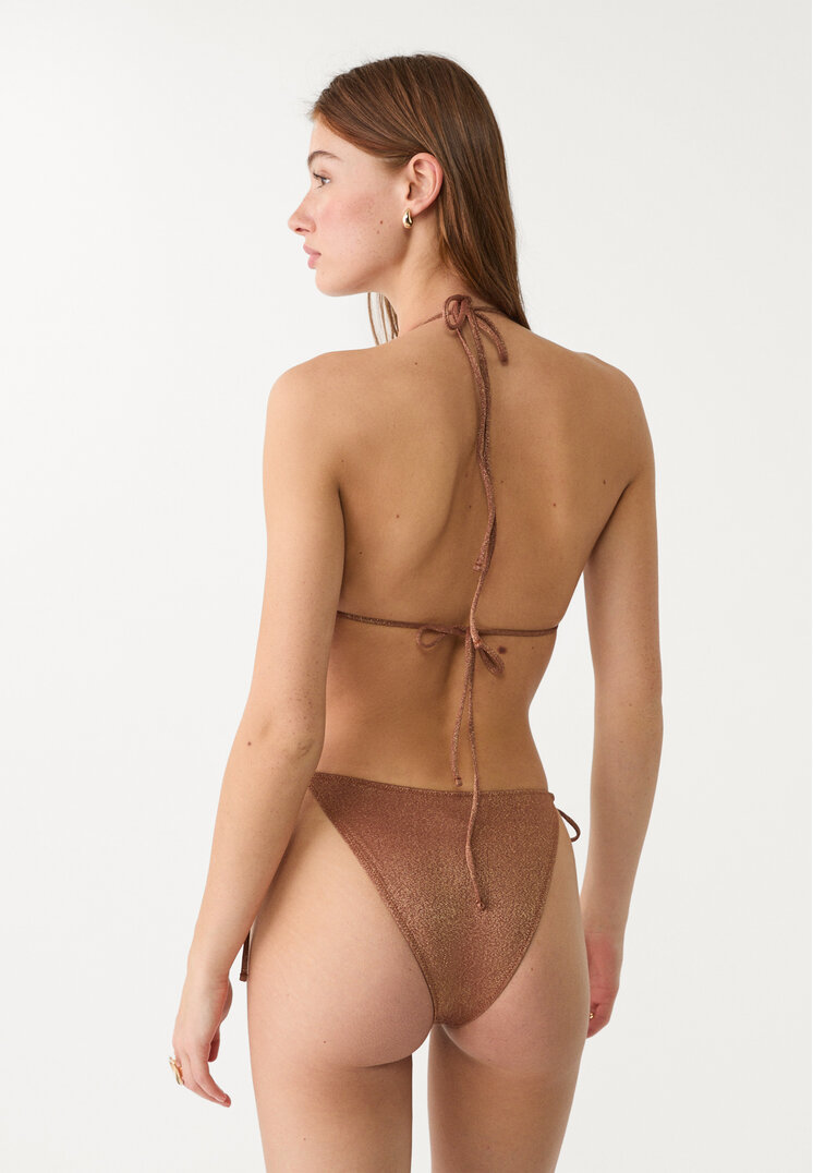 braguita bikini hilo metalizado