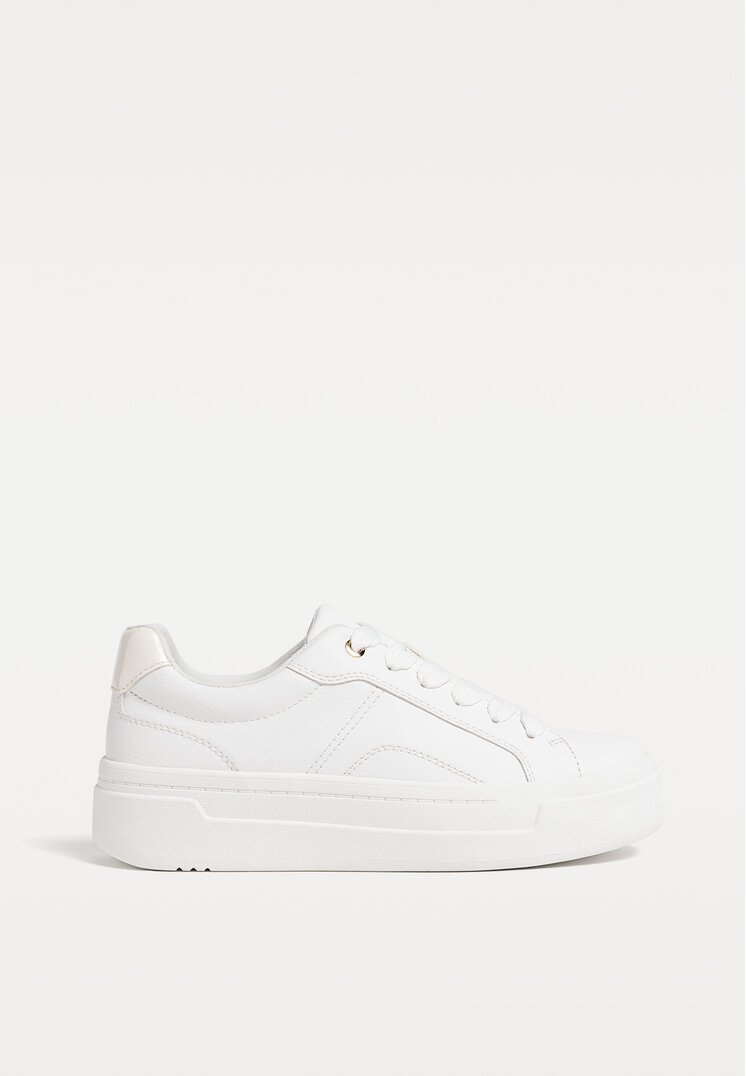 zapatillas plataforma blancas