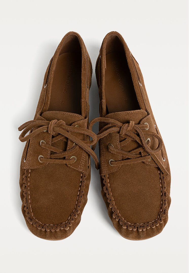 mocasin serraje cordones