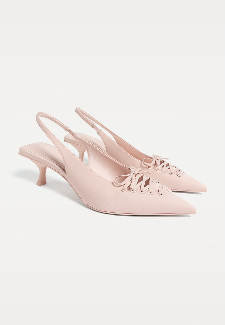 zapatos de tacon corset