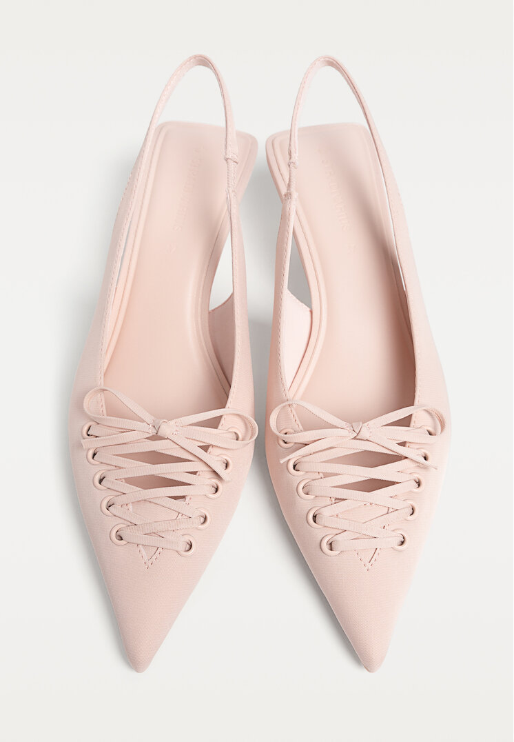 zapatos de tacon corset