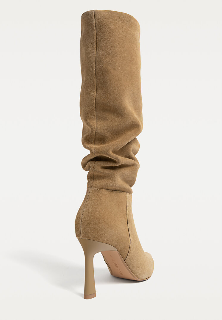 botas serraje tacon fino