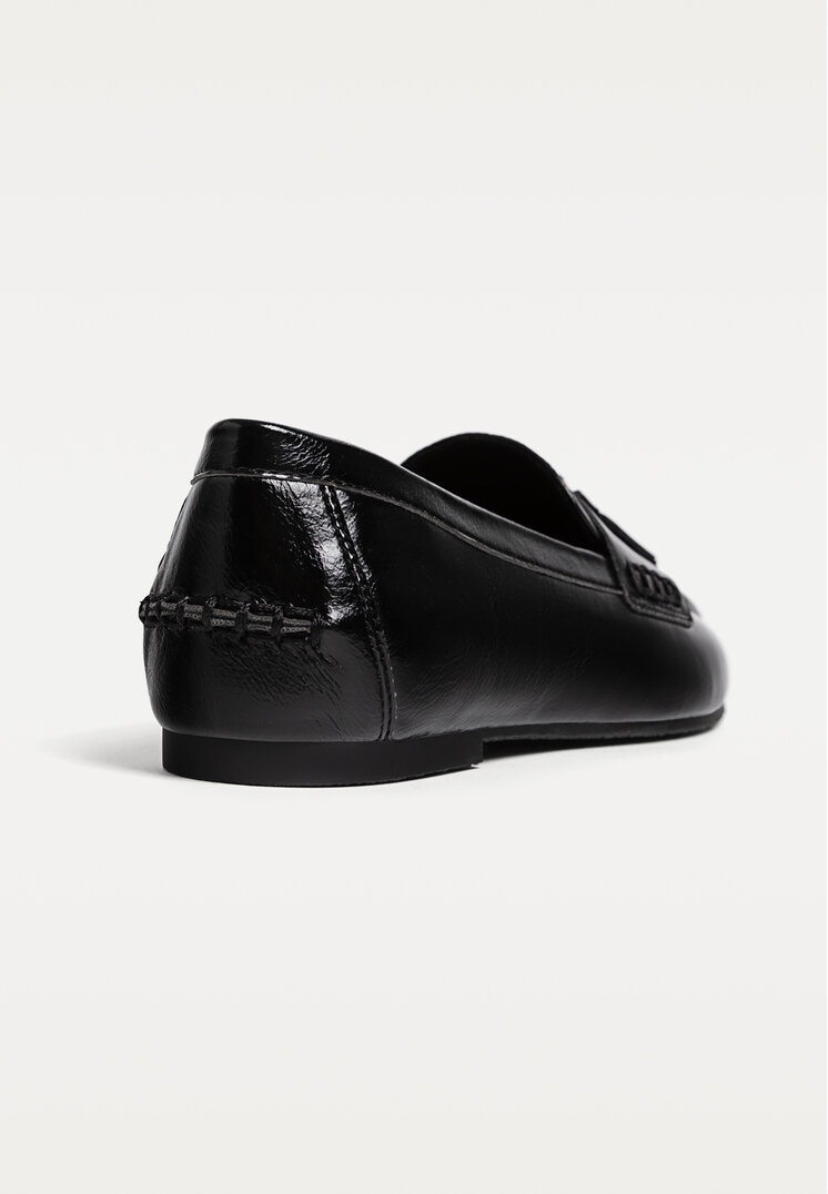 mocasines borlas