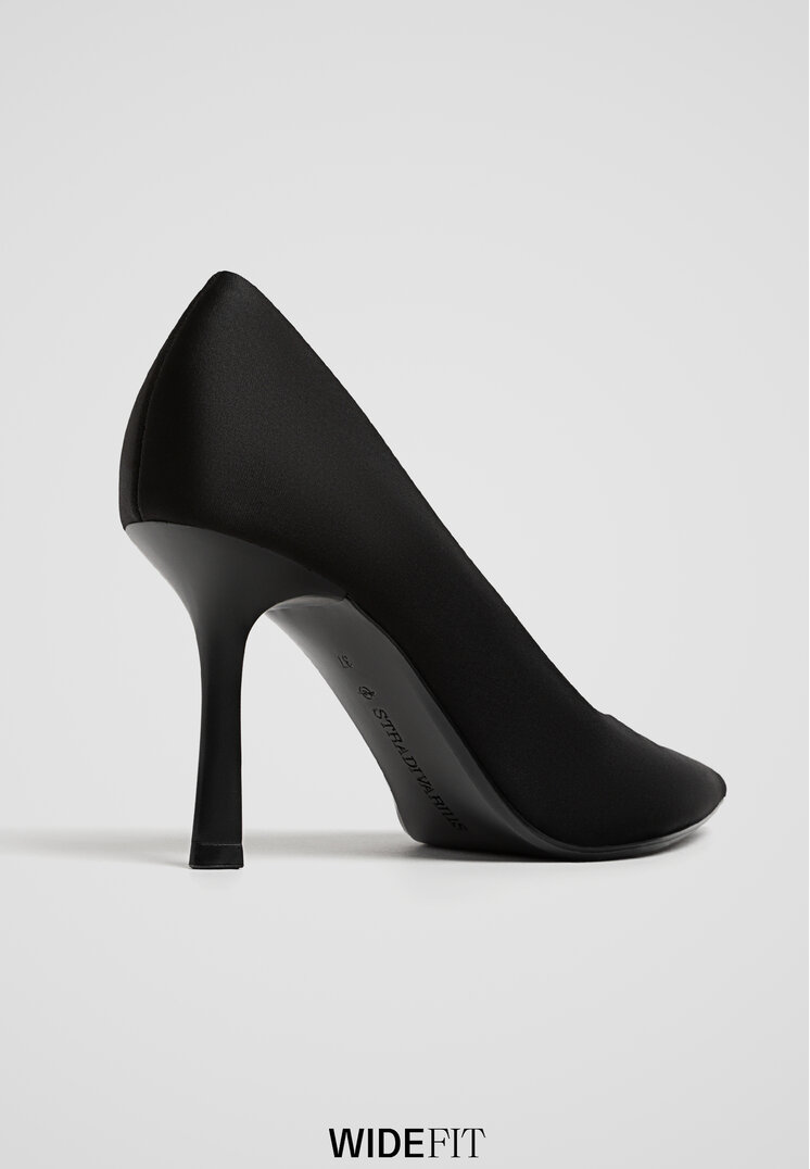 wide fit zapatos tacon tipo salon