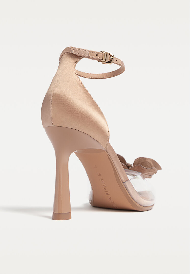 zapatos de tacon vinilo
