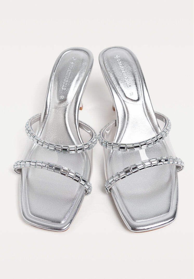 sandalias vinilo joyas
