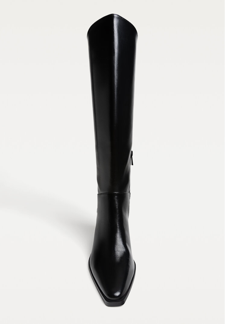 botas altas tacon