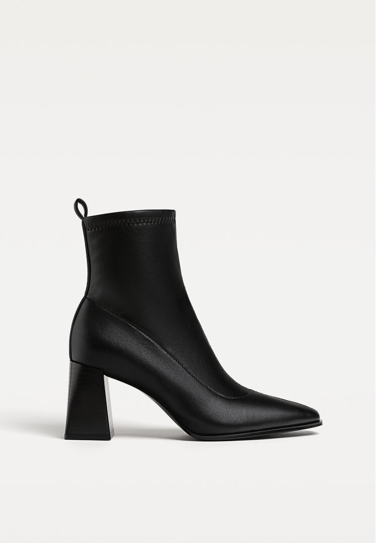 botines tacon strech
