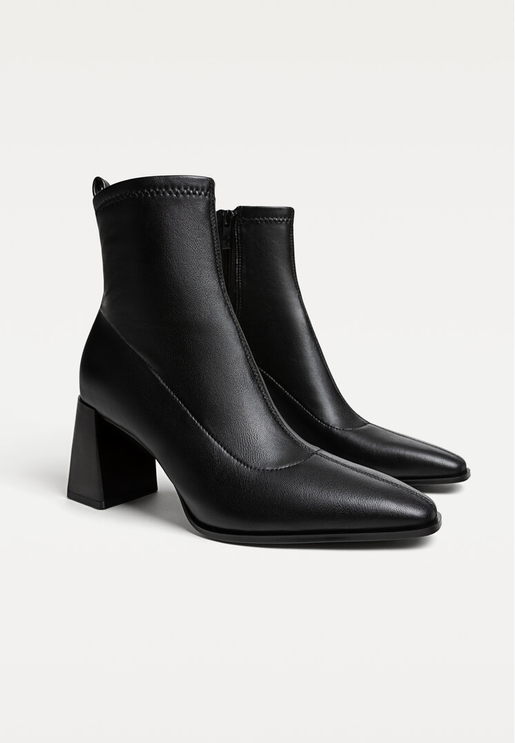 botines tacon strech