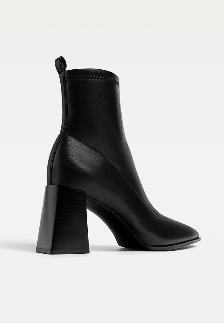 botines tacon strech