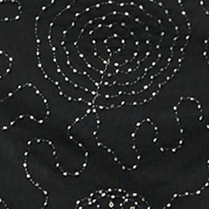 Robe courte en tulle à paillettes