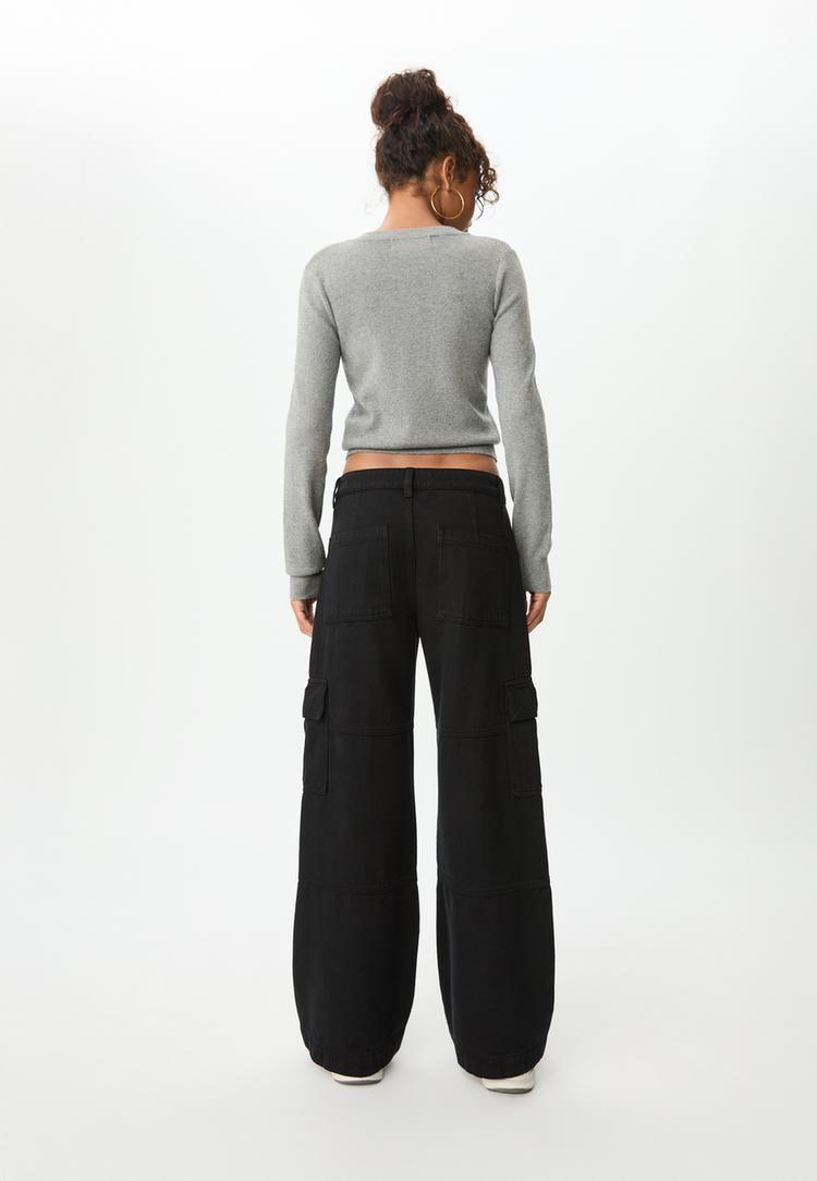 pantalon recto cargo