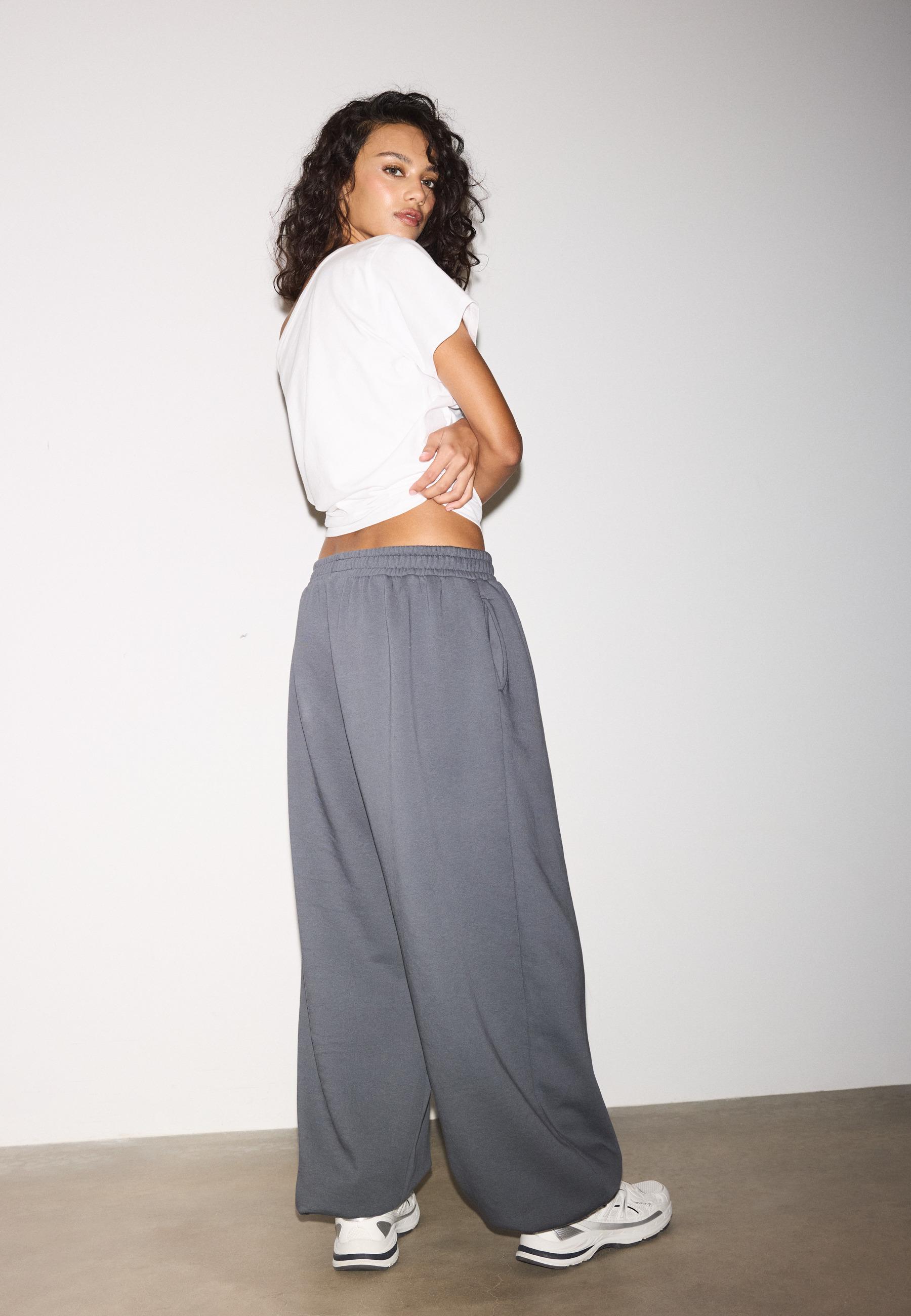 Balloon jogger trousers — Dark grey