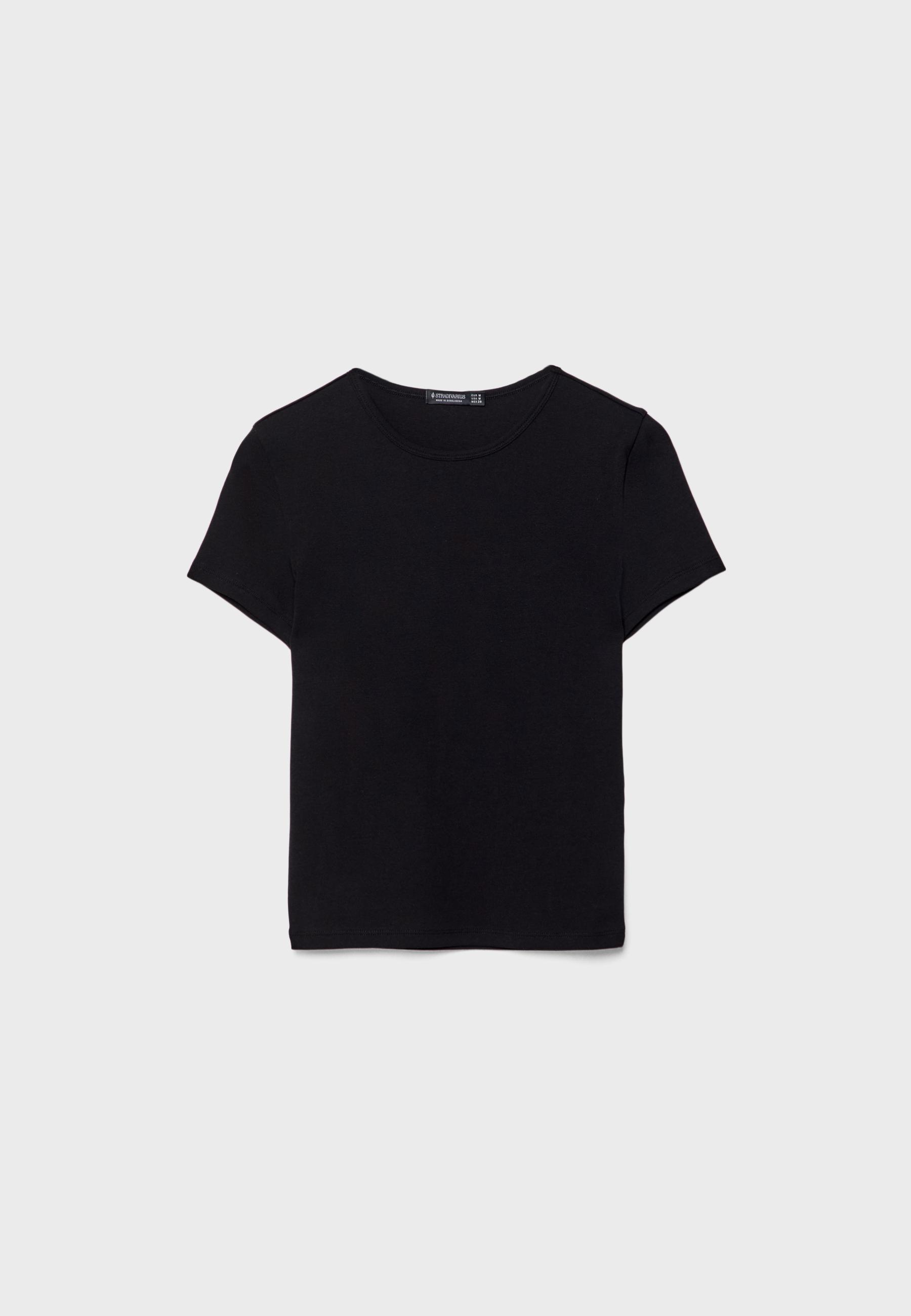 Basic slim fit tişört - Görsel 6