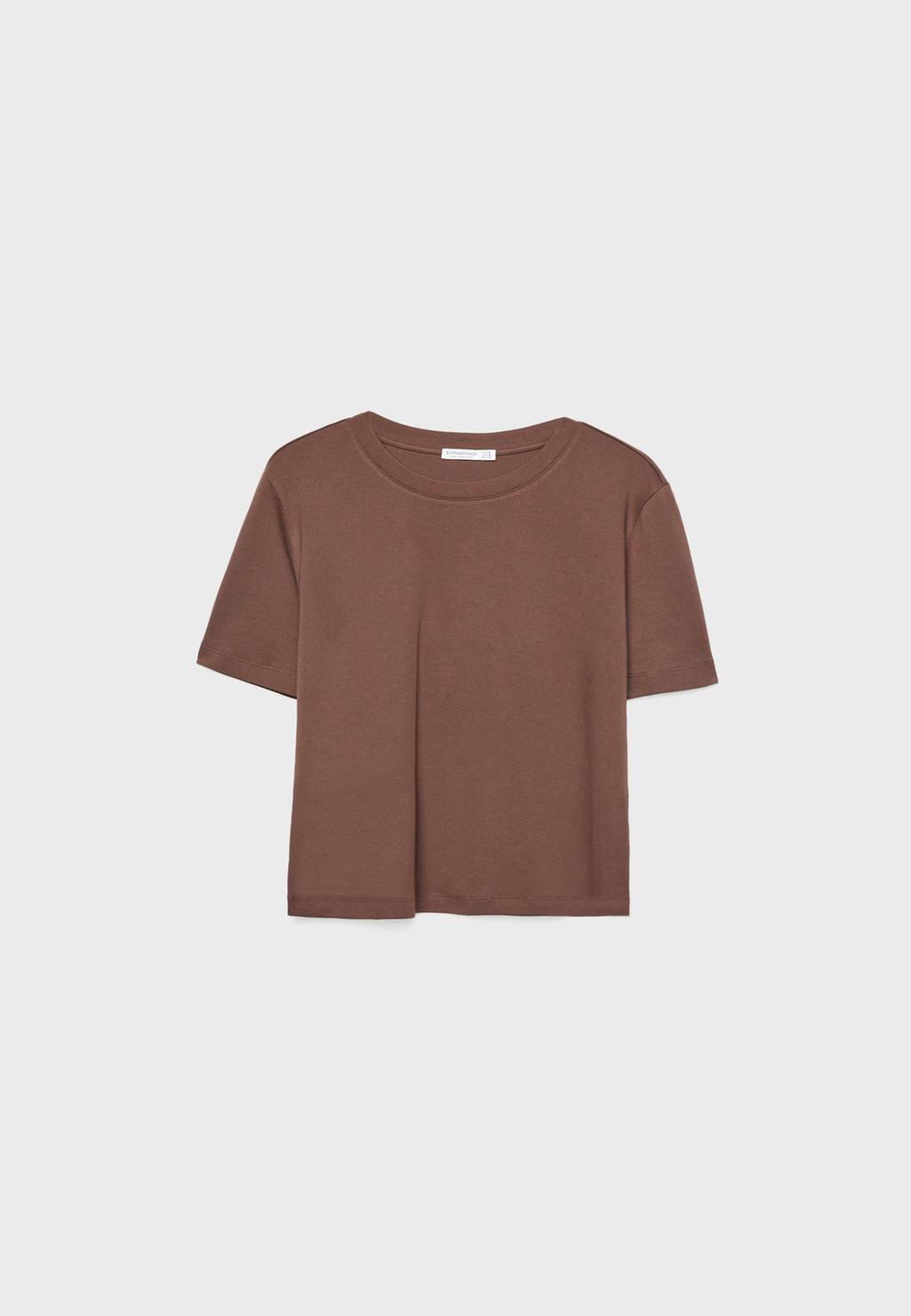 Camiseta básica regular fit heavy weight