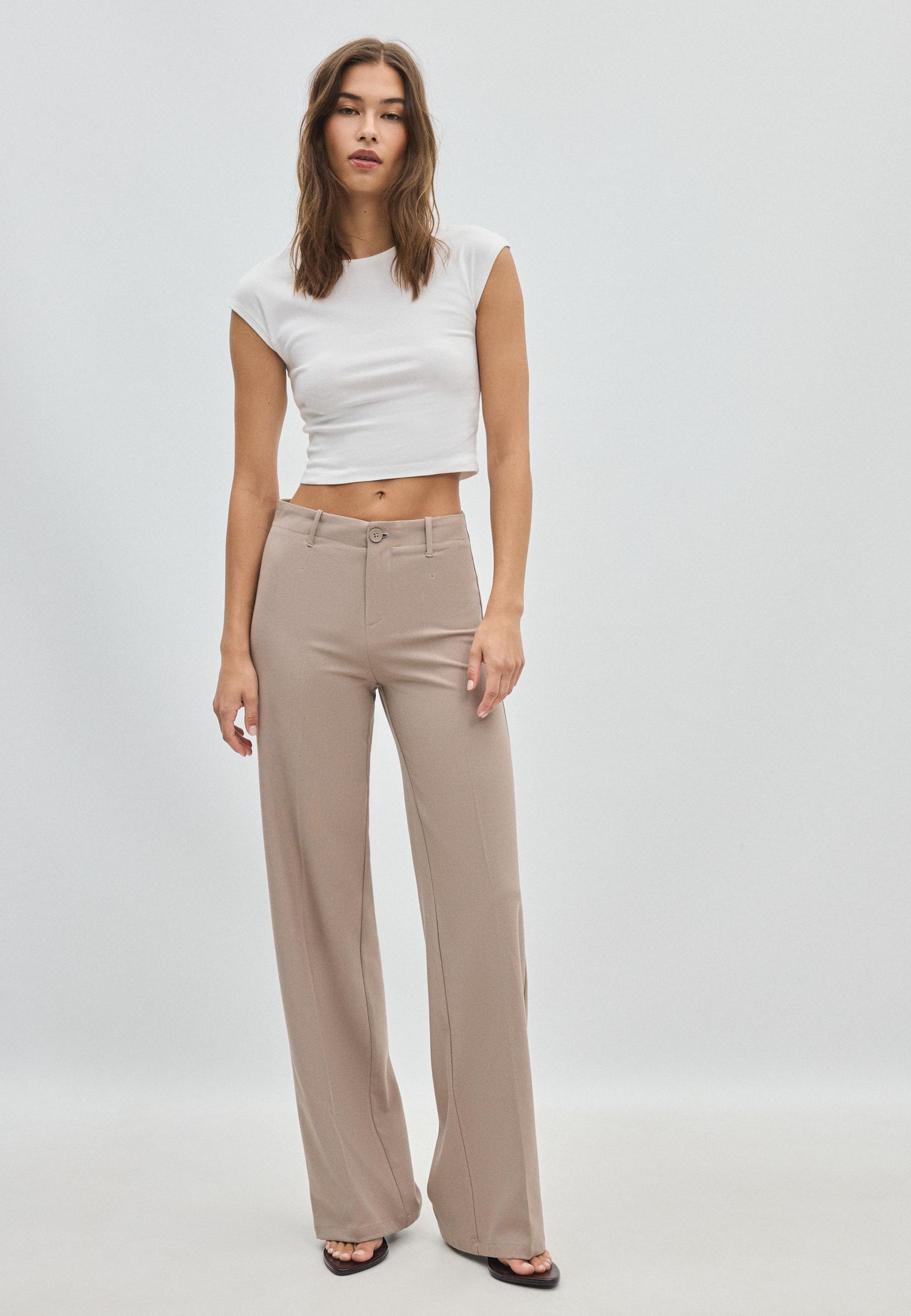 Stradivarius Geniş paça pantolon