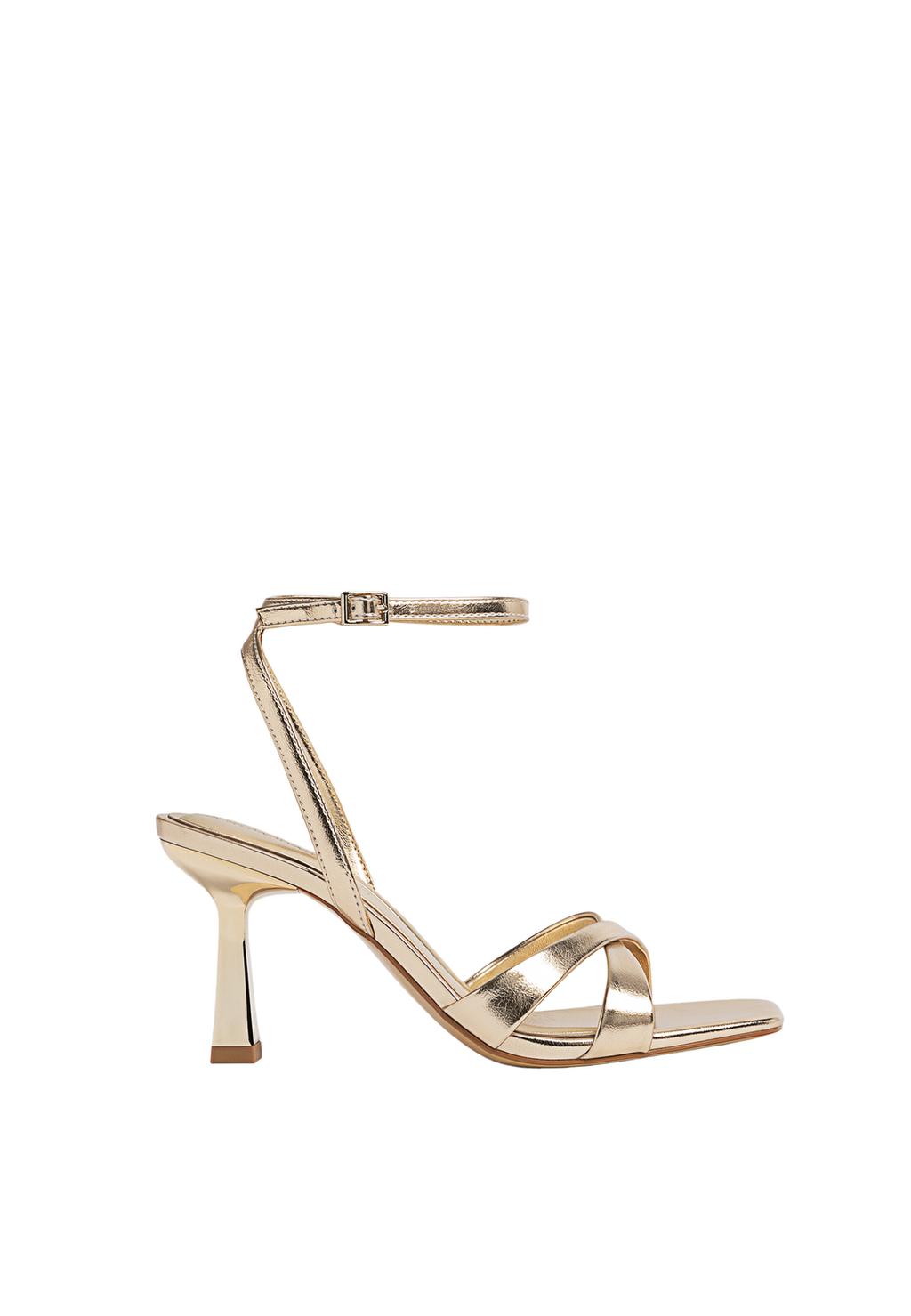 Sandalias de tacón fino