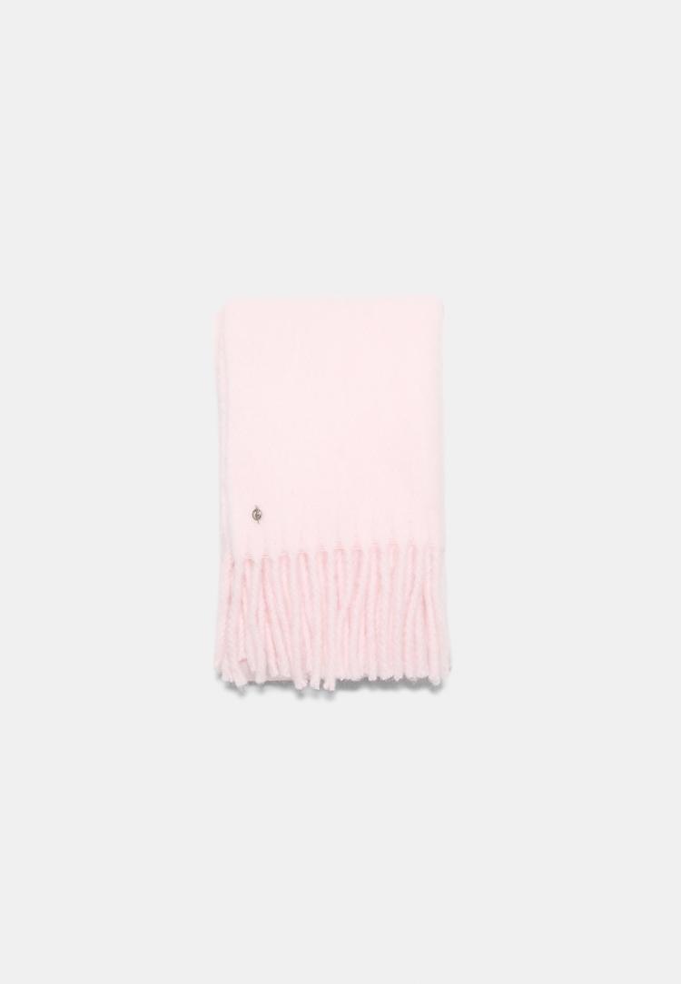 Medium basic scarf — Pastel pink