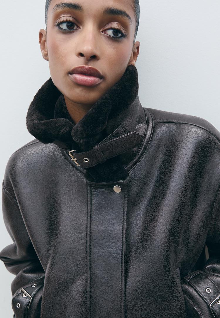 double faced short jacket