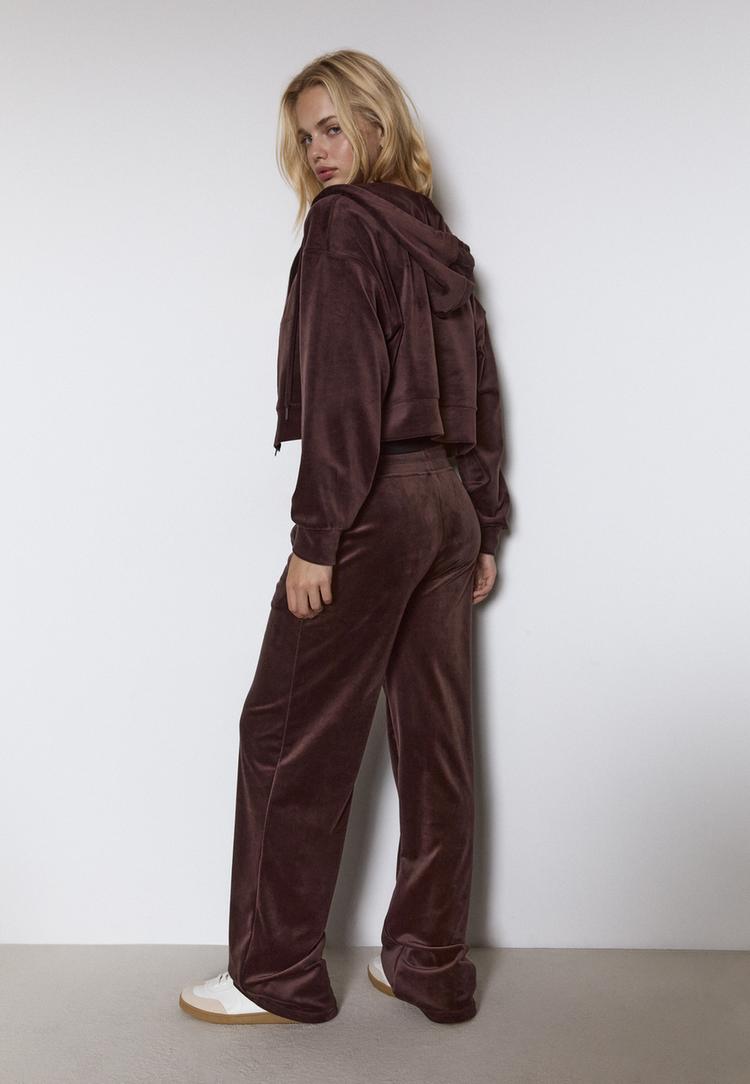 velvet jogger
