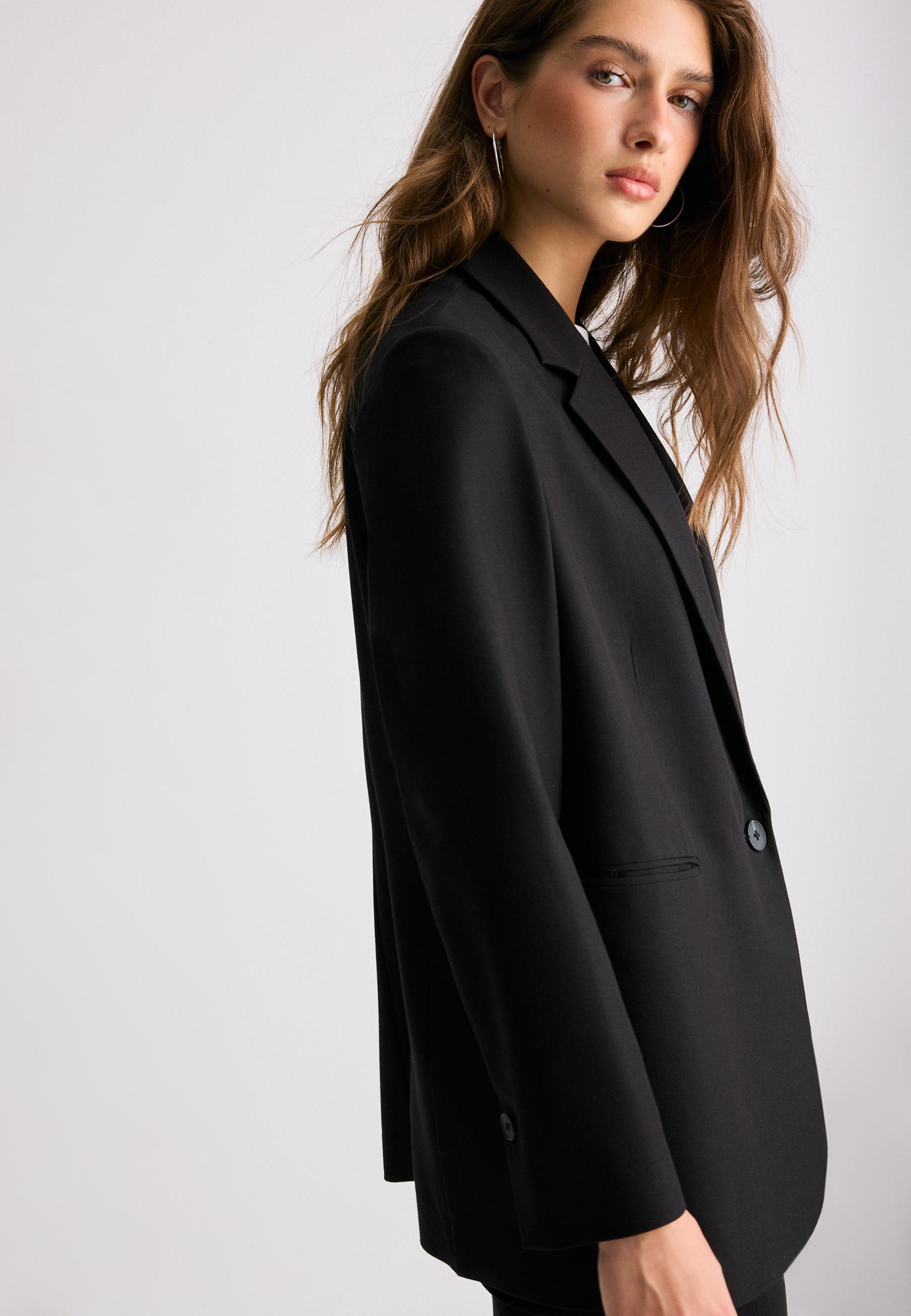 Stradivarius Regular fit blazer görsel 8
