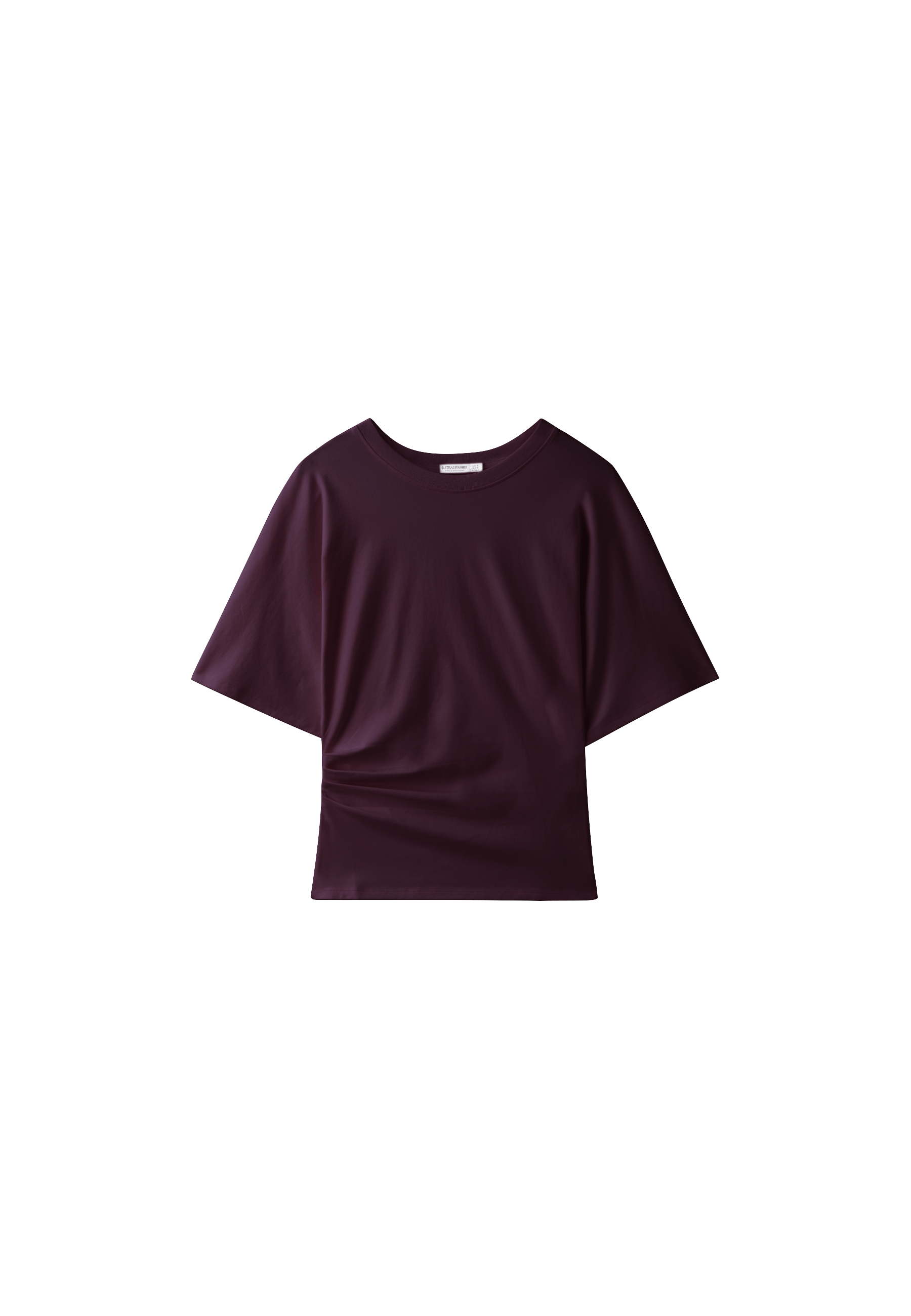 B08 Cap sleeve T-shirt — Dark purple
