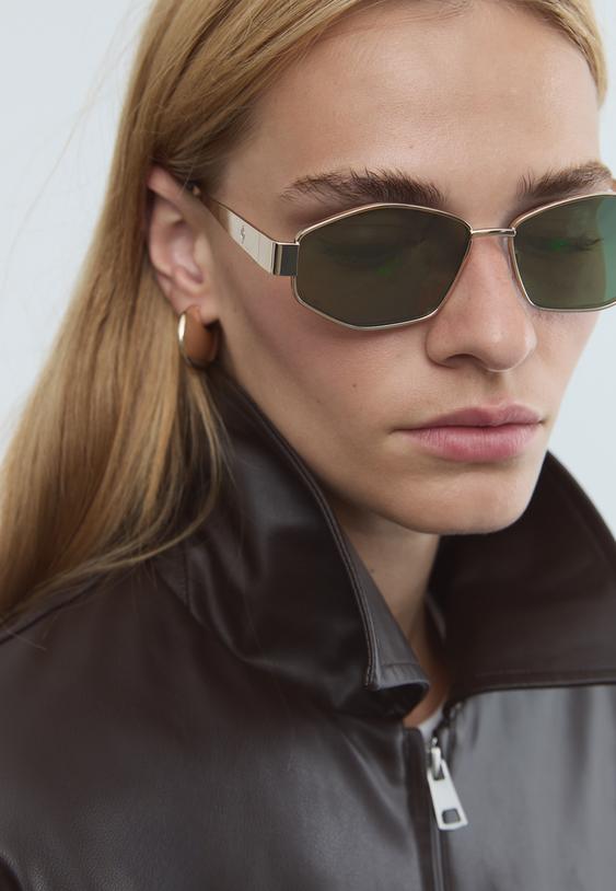 gafas de sol hexagonales