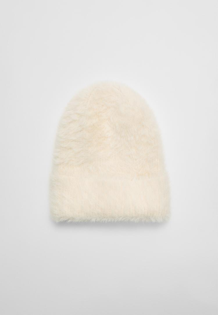 gorro efecto pelo suave